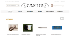 Desktop Screenshot of cavallus.com.br